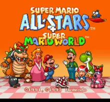 Image n° 3 - screenshots  : Super Mario All-Stars + Super Mario World